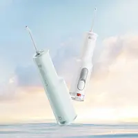 95新 Xiaomi/小米  电动冲牙器F300口腔洁牙齿牙缝家用便携式水牙