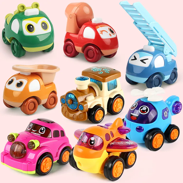 宝宝玩具车男孩女孩惯性车婴幼儿童玩具工程车飞机火车小汽车套装