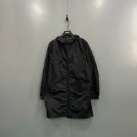 （jp）118 Louis Vuitton lv 暗纹满印老花别针连帽大衣 46码/98新