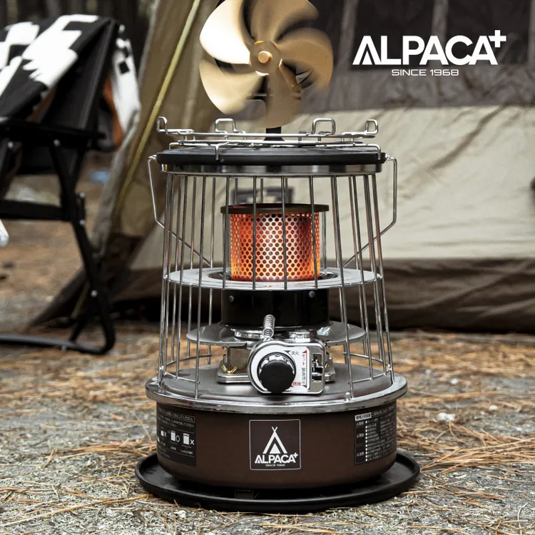日版1968 ALPACA+羊驼炉户外取暖炉室内帐篷煤油炉家用TS-77NC