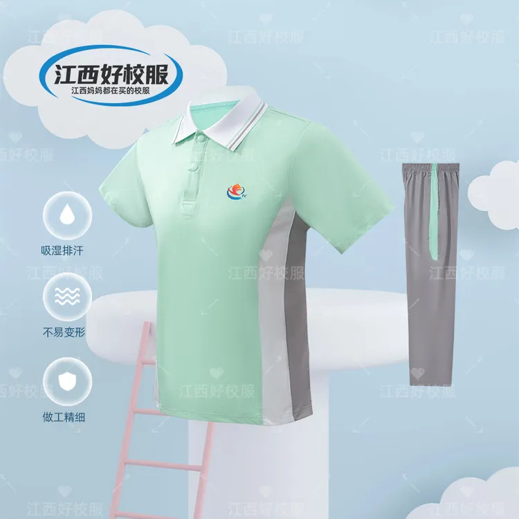 宜春市【夏季】休闲弹力校服（亲肤柔软、透气吸汗、做工精细）