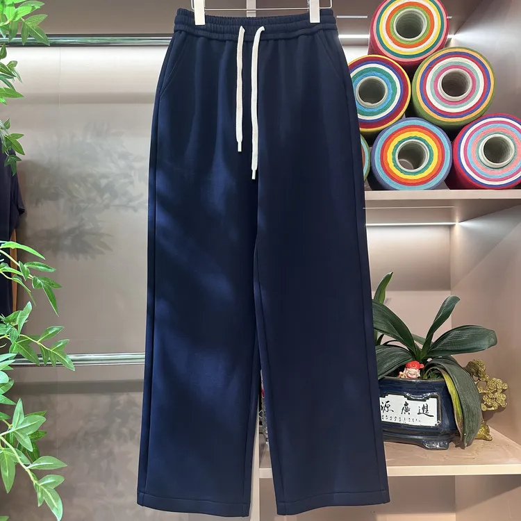 怡特美【苹果裤】秋季上新莱赛尔棉窄版显瘦垂感休闲百搭直筒裤8860