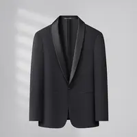 【孙漂亮轻熟风推荐】秋季新款大码男士单排扣商务休闲时尚西服外套
