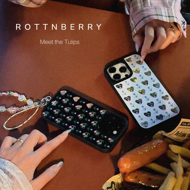 RottnBerry · 遇见郁金香磁吸手机壳适用iphone17promax/16/15/14