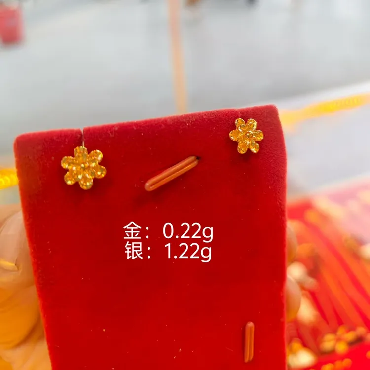 合金耳饰 耳钉甜美女民族风耳饰镶嵌精美欧若智性风失序混搭风