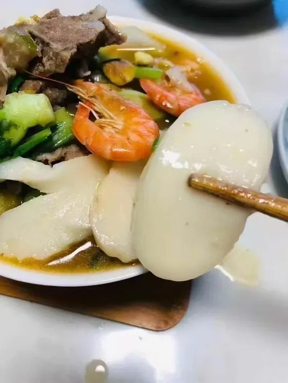 福建莆田特产正宗山里白粿片水磨年糕片纯米水磨白果劲道爽滑