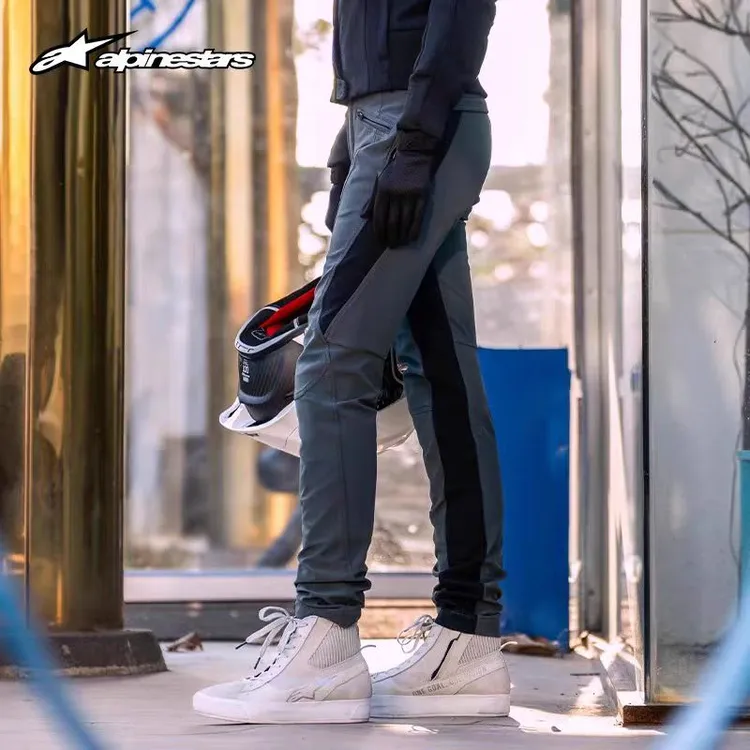 A星ALPINESTARS女士骑行裤ALAMOSA紧身防摔护膝四季摩托车骑行裤