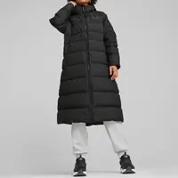 Puma/彪马正品冬季新款女子保暖防风长款休闲羽绒服678331-01