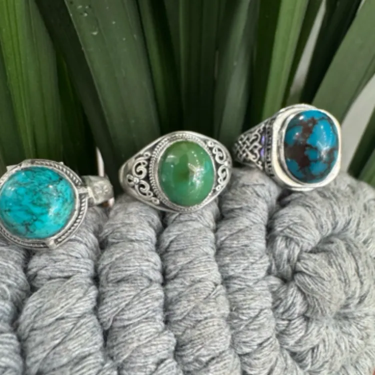 足银戒指 足银戒指 蒙古元素戒指