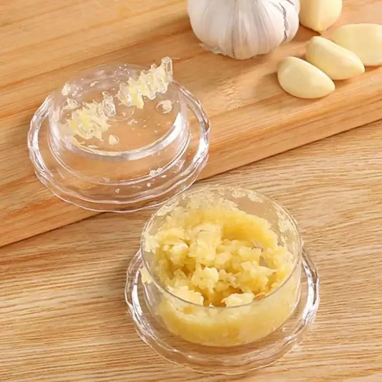 按压捻蒜盒家用压蒜器蒜泥器蒜蓉器捻蒜盒搅蒜器厨房创意小工具