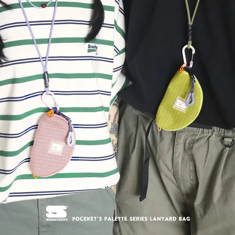 SUMAYZOY挂绳包迷你挂脖零钱包钥匙耳机包户外轻量公交收纳挂包
