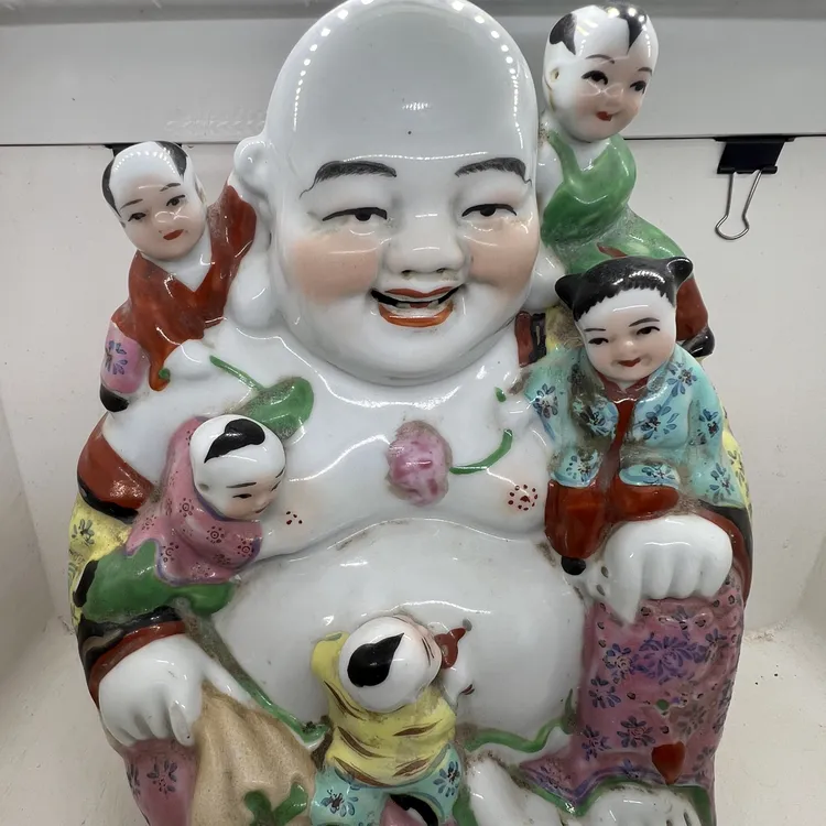 567 五子登科弥勒佛雕塑