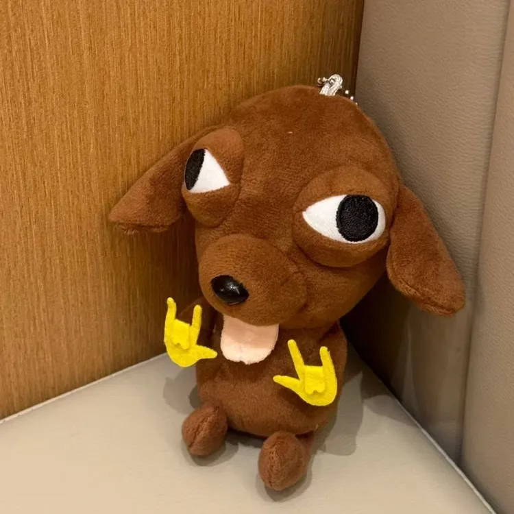 Chihuahua摇滚吉娃娃书包挂件毛绒公仔玩具洗袜袜礼物女
