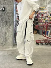 XDZZ二狗25ss秋季大口袋户外工装宽松百搭运动长裤休闲裤P2506