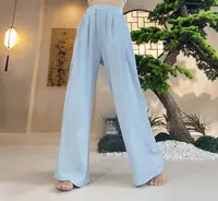 2025新款现代舞休闲直筒裤高弹棉日常练功古典舞中国舞舞蹈裤