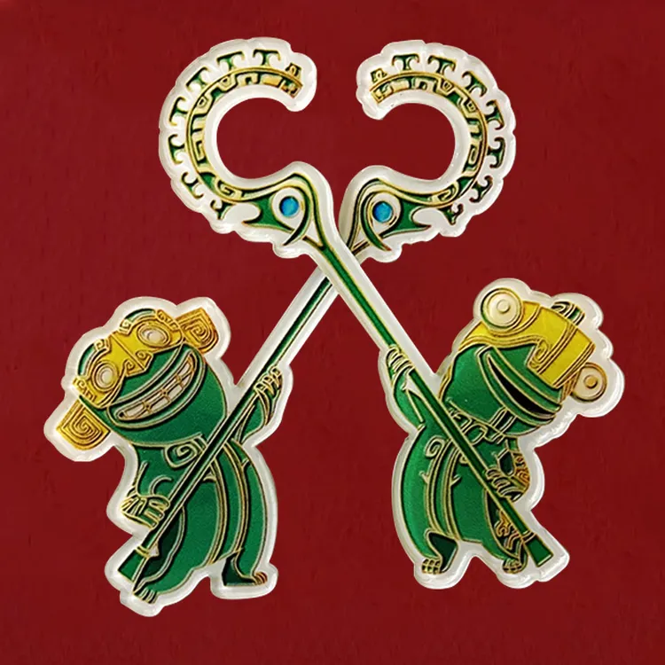 爆款哪吒周边结界兽亚克力磁吸冰箱贴收藏贴动漫电影3秒防御敖丙