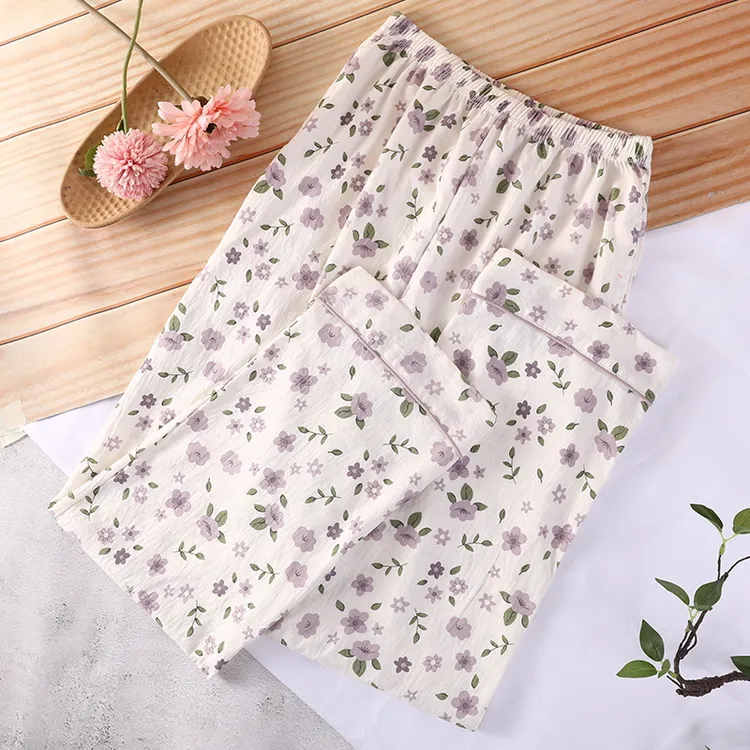 睡裤女春秋夏季薄款长裤单件可外穿网红爆款2025新款高级感家居裤