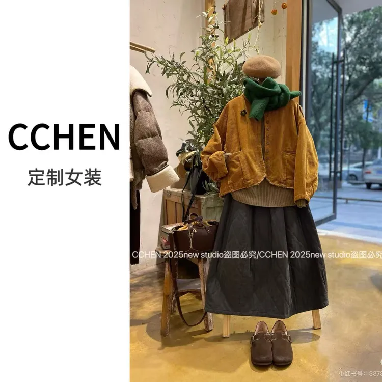 【110-140】CCHEN2025秋冬新款棉服外套按照编号拍
