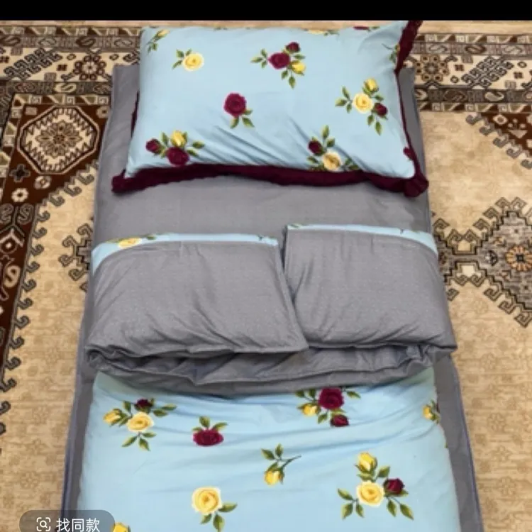 民族风印花纯棉被套床单套不掉色新疆家用宿舍四季通用床品套件