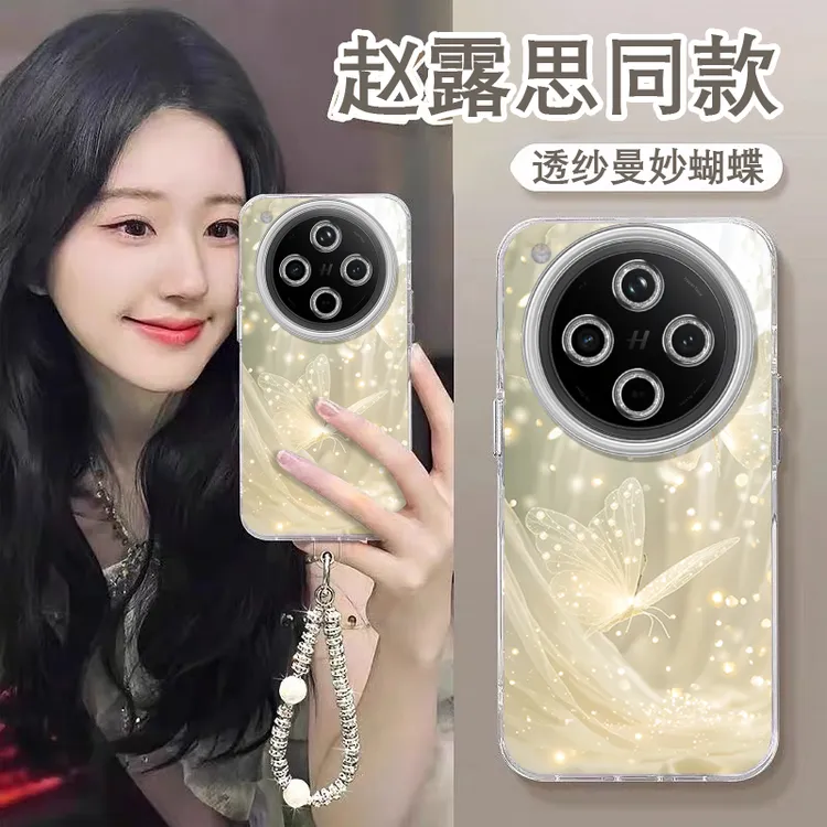 【自带镜头膜】适用OPPOA6Pro全包手机壳羽纱蝴蝶A5磨砂爆款手机