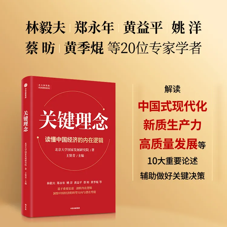 （单本可选）关键理念/经济新动能 中国经济发展的底层逻辑 图书 