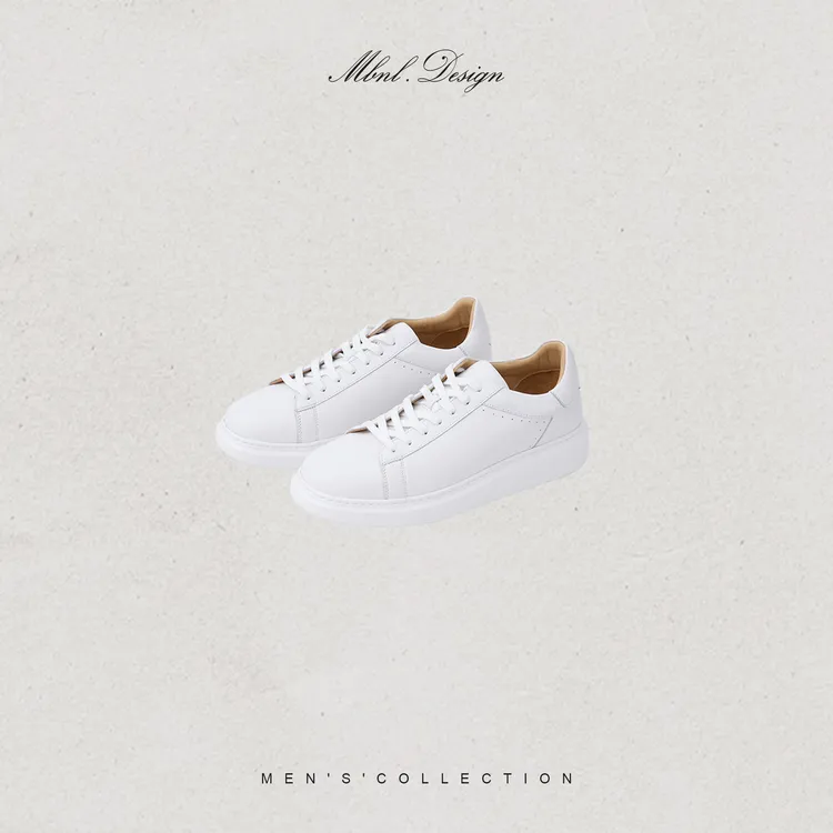 MBNL-F「Casual Shoes」秦磊男装二针工艺小牛皮休闲鞋LL-WXZ9034