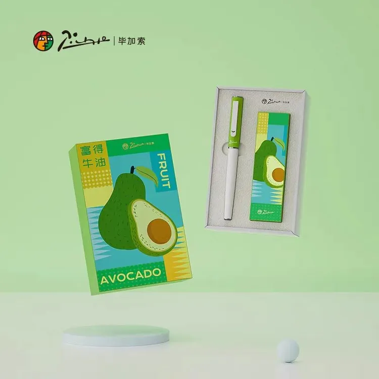 毕加索钢笔水果物语男女送礼生日礼物小学生三年级练字用可换墨囊