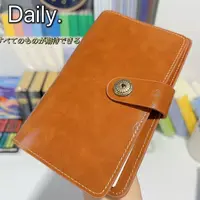 a6油蜡皮活页笔记本本子加厚记事本可替换内芯活页本