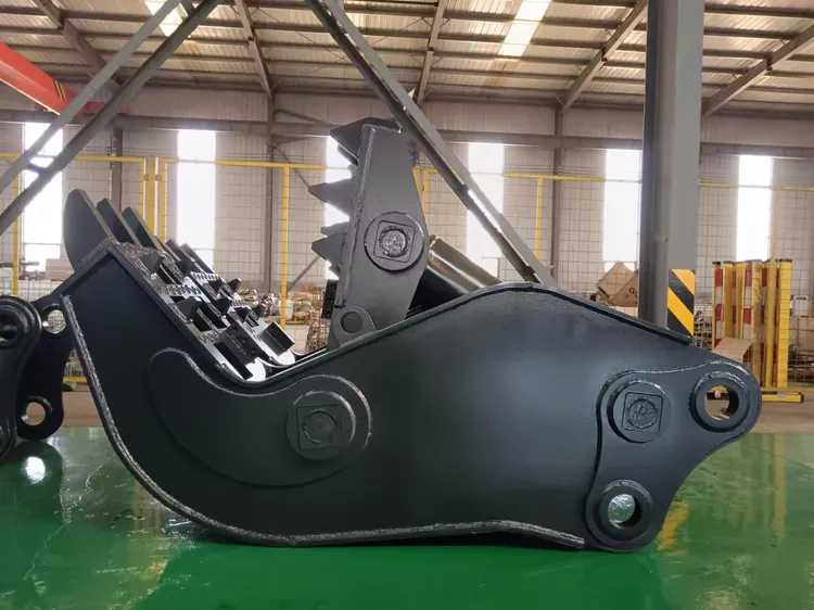 挖机液压钳粉碎钳拆迁钳子抓子夹子挖掘机智能属具油缸液压剪