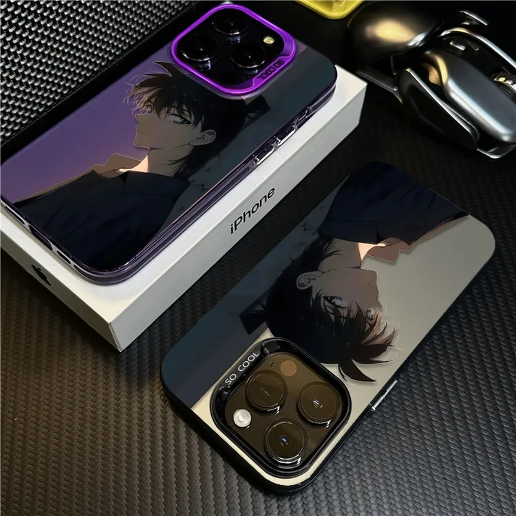 适用苹果17promax手机壳iPhone16硅胶15plus保护套14工藤新一13新