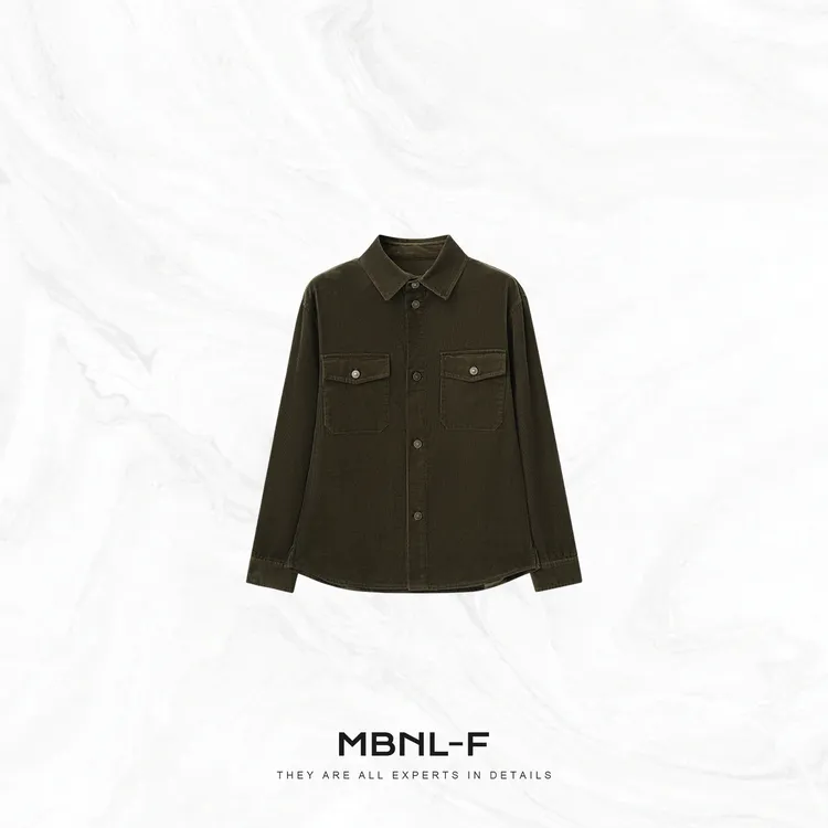 MBNL-F“极简罗兰” 定制高密14坑条灯芯绒长袖外套 秦磊TH-WT819