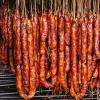正宗湘味农家纯猪肉烟熏麻辣腊肠湖南腊味【云仓发货】