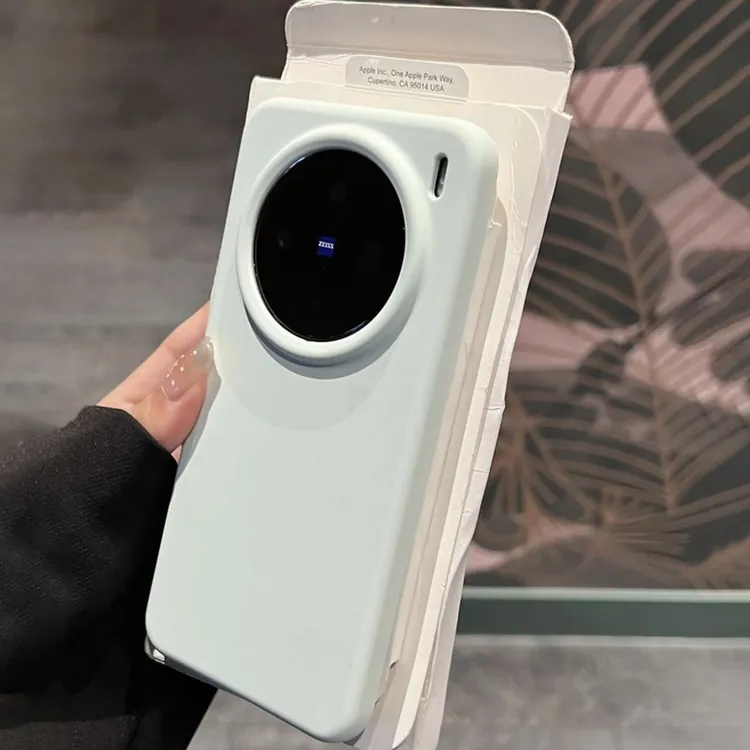 真液态硅胶适用于vivoz9turabo手机壳iqoo12亲肤opporeno13简约壳