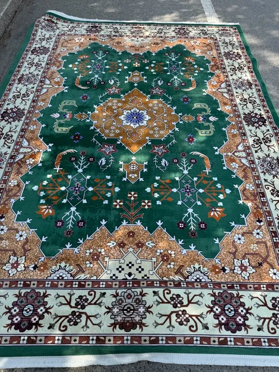 异域风加厚家用2.5×3.5米大地毯客厅卧室沙发茶几垫民族风床边毯