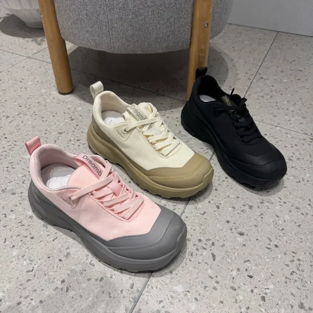 2025夏季新款真皮网布透气轻便鸟系列休闲运动户外鞋女跑步鞋单鞋