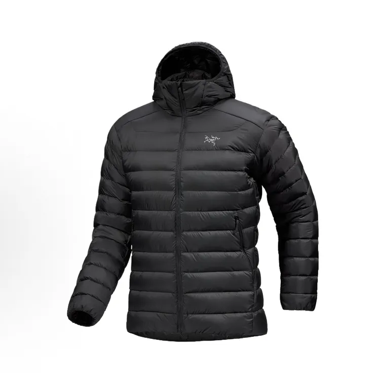 Arc'teryx 始祖鸟 CERIUM 小排骨灰鹅绒刺绣透气保暖舒适羽绒夹克