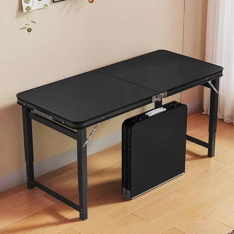 折叠桌子摆摊可折叠户外便携式长方形小桌子露营野餐夜市折叠桌椅