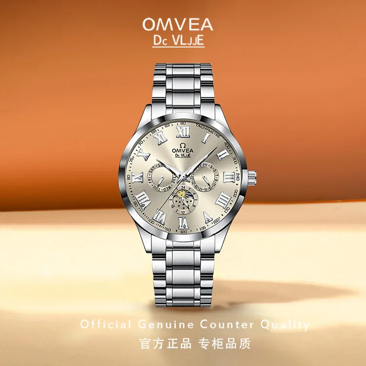 【瑞士进口】欧米­加正品男士新款高档复刻防水机械表LOEGSINS商品图