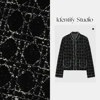  IDENTIFY秋季新款时尚气质小香风短款外套25AWn90405