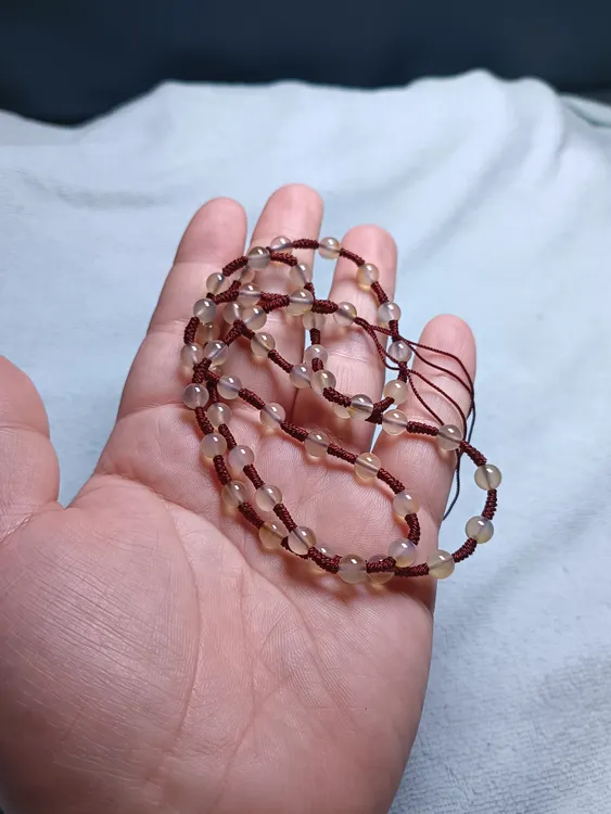 北红玛瑙珠子链，男女都可佩戴