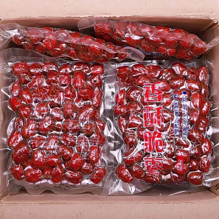 【半价抢5包】香酥脆枣无核真空包装红枣干酥脆甜营养美味枣香即食