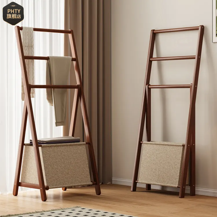 简易挂衣架落地卧室家用衣帽架放衣服置物非多款晾衣架杆收纳架子