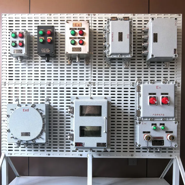 防爆操作柱、防爆仪表箱、防爆接线箱、防爆动力配电箱、防爆插座箱、