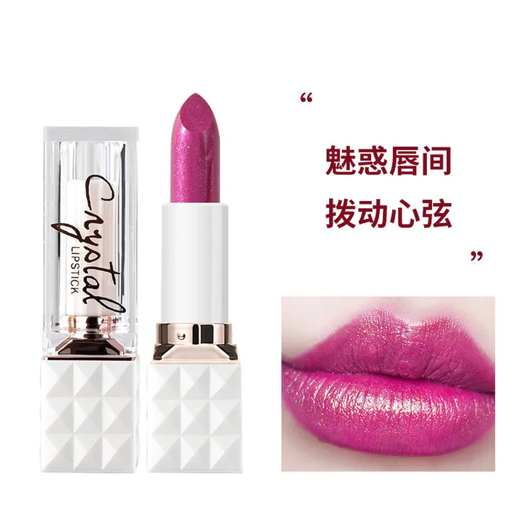 密文雪菲伊人口红N23火龙果N31色不易沾杯不易掉色玫紫变色唇膏