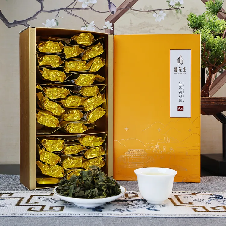 魏先生兰香铁观音400【新秋茶】中闽魏氏正味清香型铁观音 茶叶205g