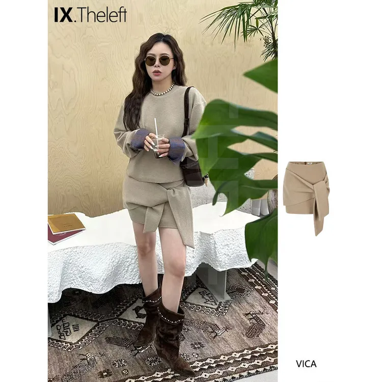 VICA 设计师品牌 系结短裙 IX买手店