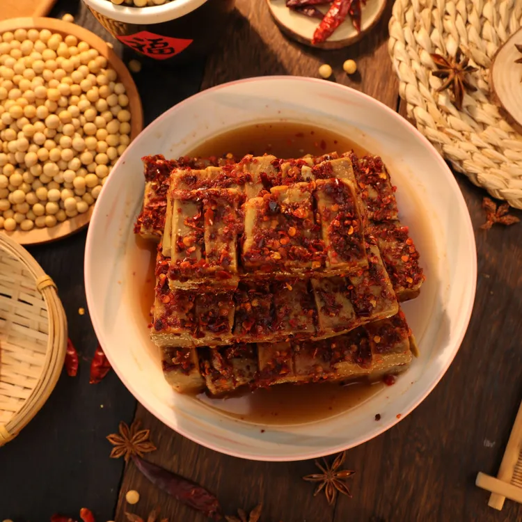 袁大鲁【大缸辣腐乳】老式大缸自然发酵香辣下饭