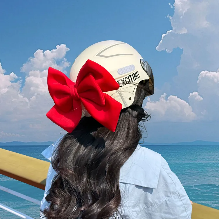 3C认证电动车头盔女士夏季防晒高颜值摩托车安全帽骑行半盔可爱