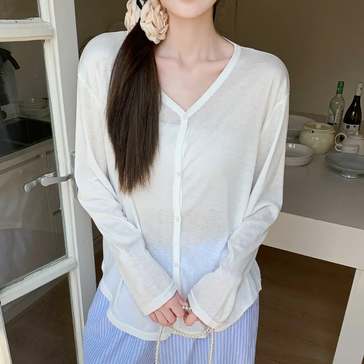 春秋针织开衫女配吊带裙小外搭打底衫女款小众炸街高级感女装