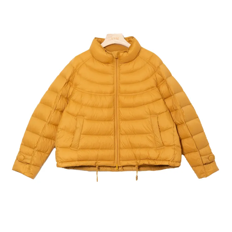 DR羽绒服女短款冬季新款白鸭绒超好看立领排骨6629/AS